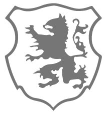 Wappen Symbole der Stadt und Löwenapotheke